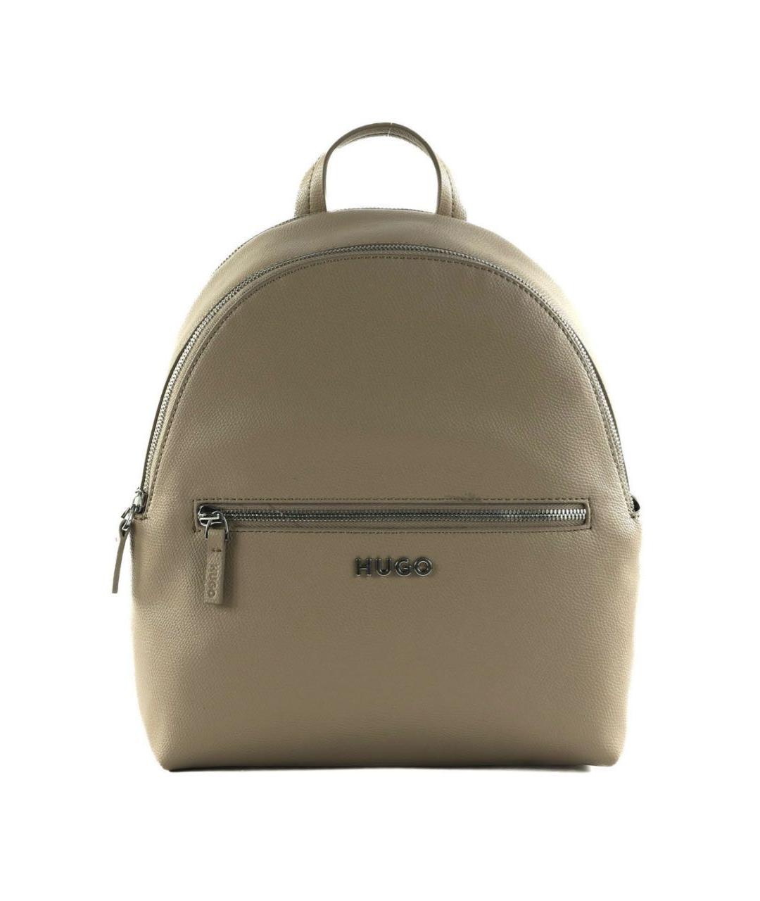 HUGO BOSS Хаки тканевый рюкзак, фото 1