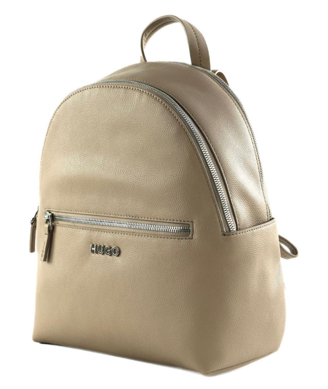 HUGO BOSS Хаки тканевый рюкзак, фото 2