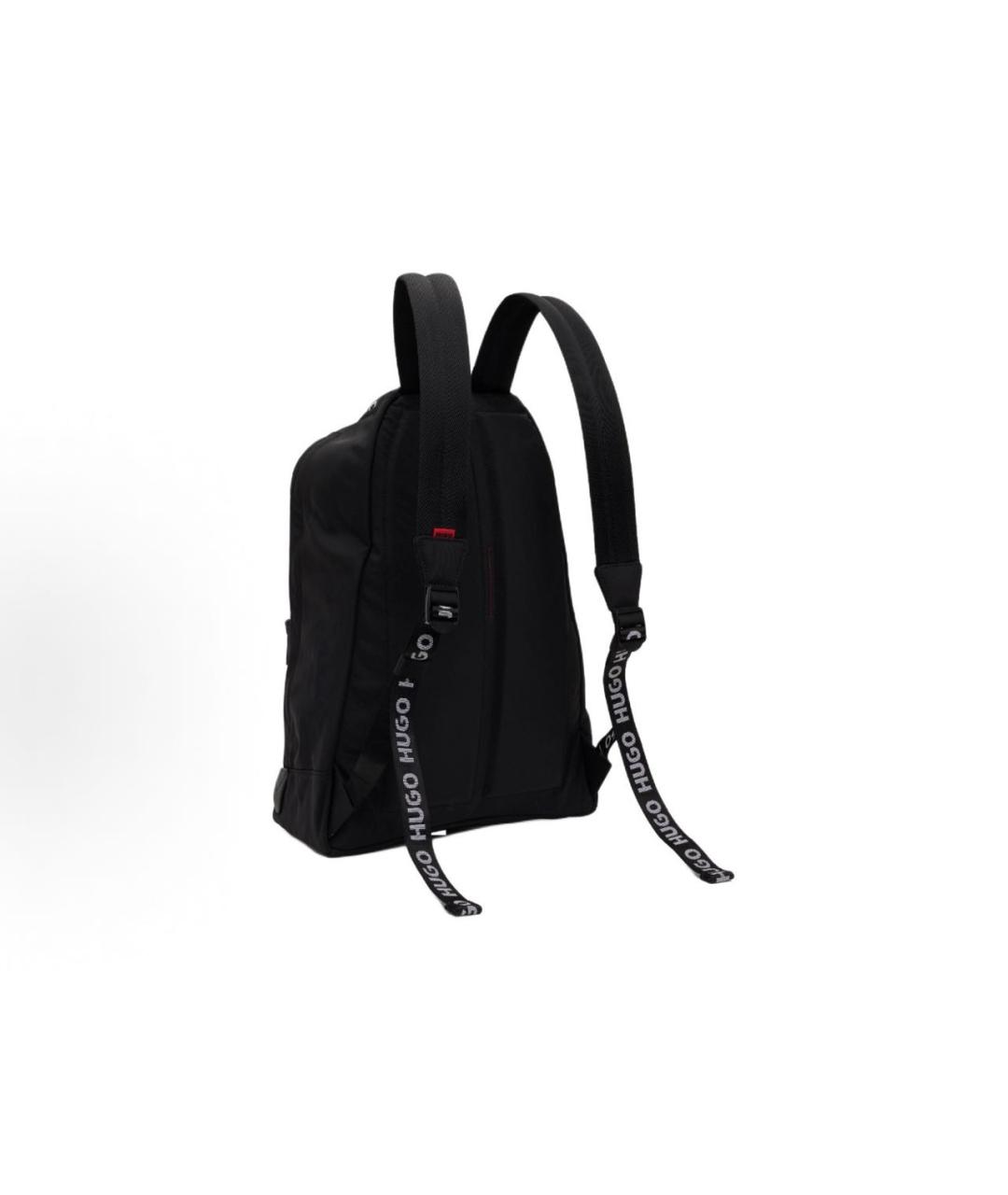 HUGO BOSS Черный тканевый рюкзак, фото 3