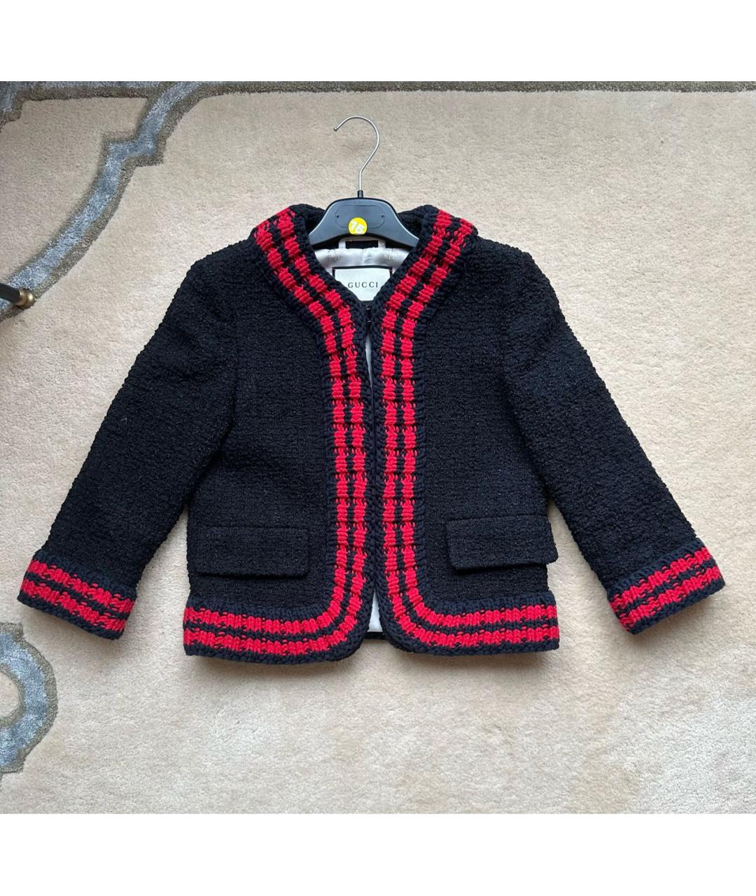 GUCCI Темно-синий костюм с юбками, фото 9