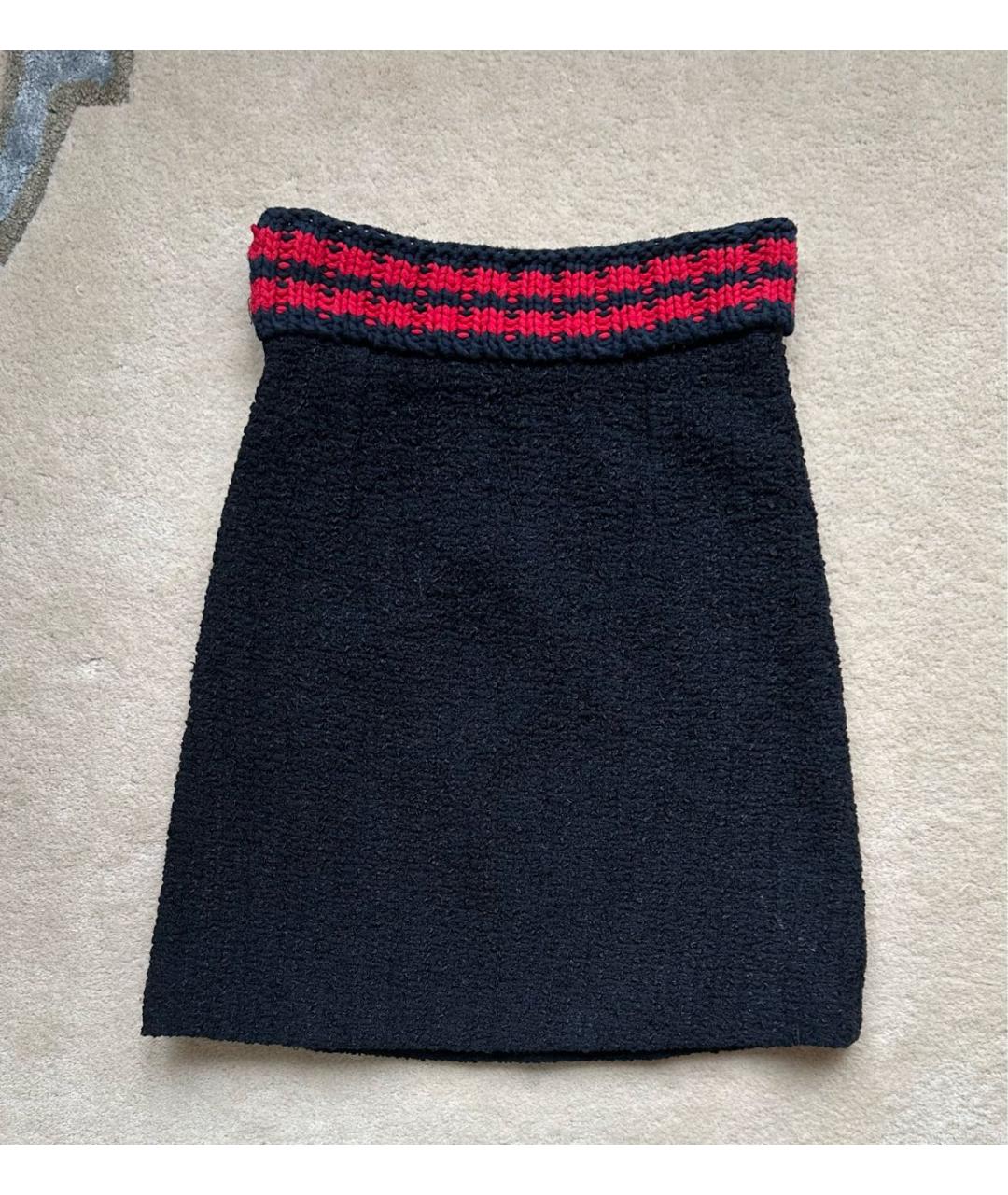 GUCCI Темно-синий костюм с юбками, фото 2