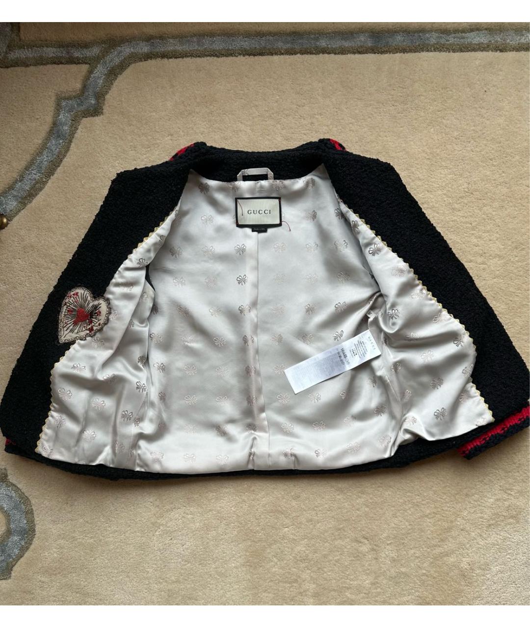 GUCCI Темно-синий костюм с юбками, фото 3