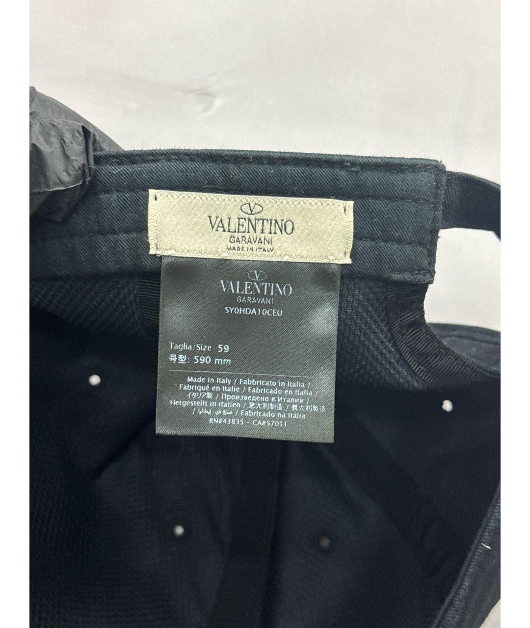 UNDERCOVER Черная хлопковая кепка/бейсболка, фото 7