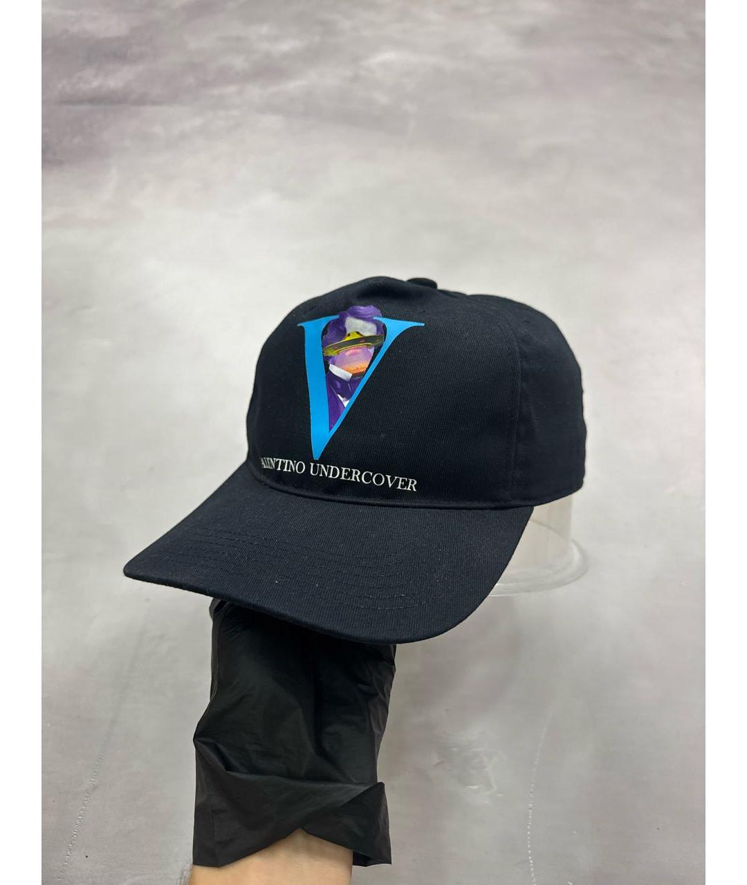 UNDERCOVER Черная хлопковая кепка/бейсболка, фото 9