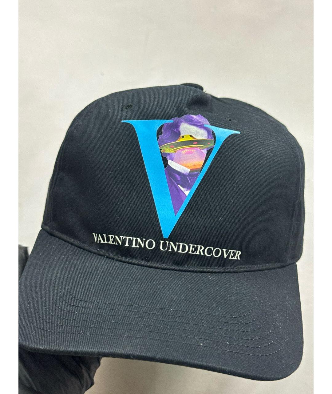 UNDERCOVER Черная хлопковая кепка/бейсболка, фото 3
