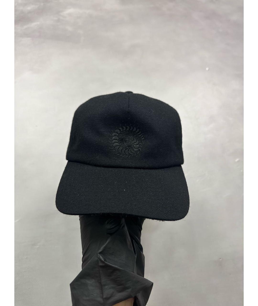 UNDERCOVER Черная шерстяная кепка/бейсболка, фото 2
