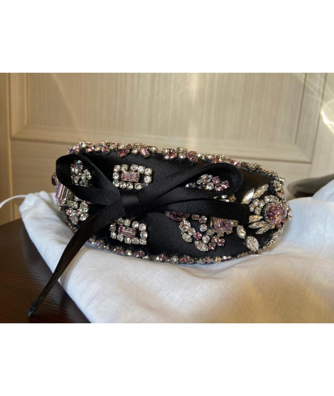 PRADA Черный ободок, фото 2