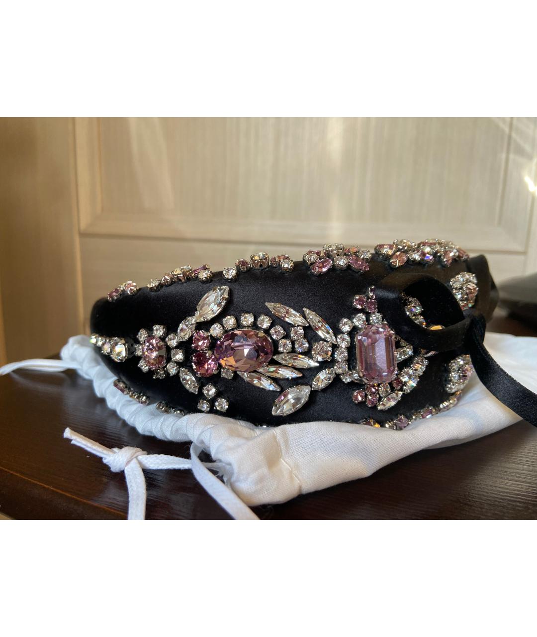 PRADA Черный ободок, фото 3