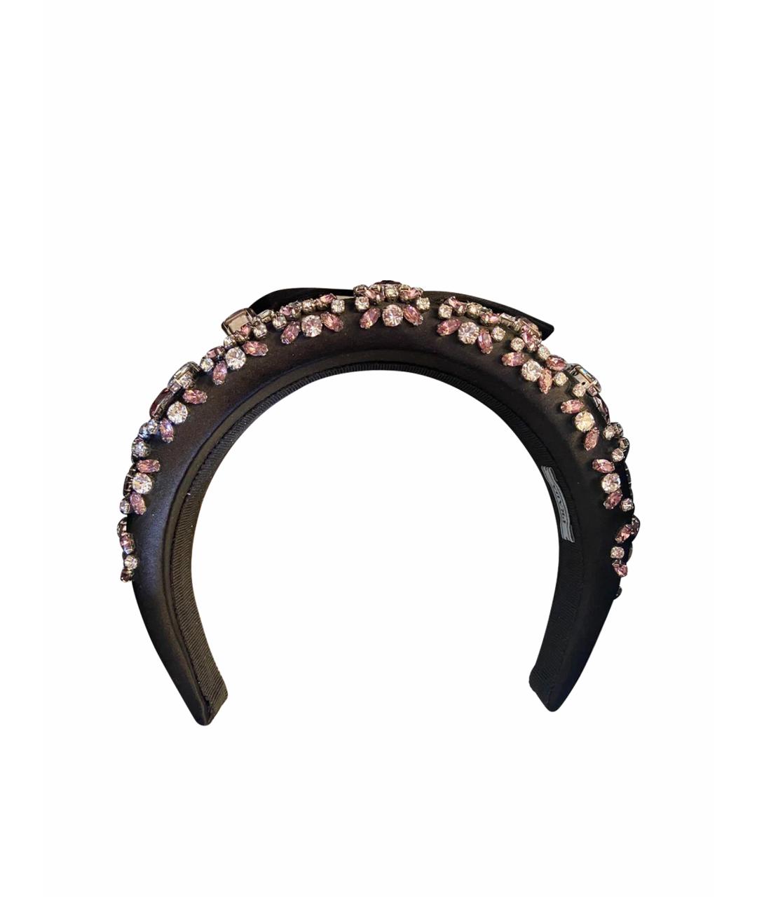 PRADA Черный ободок, фото 1