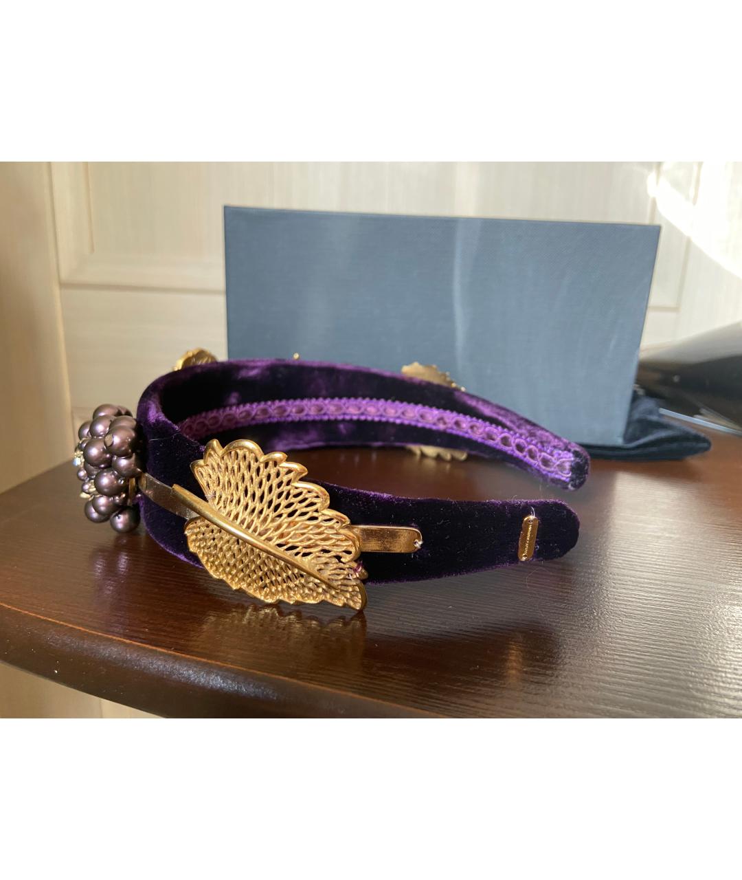 DOLCE&GABBANA Мульти ободок, фото 4