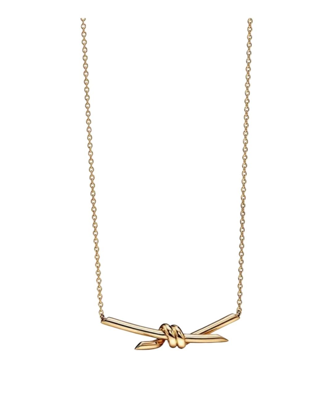 TIFFANY&CO Желтое колье из желтого золота, фото 1