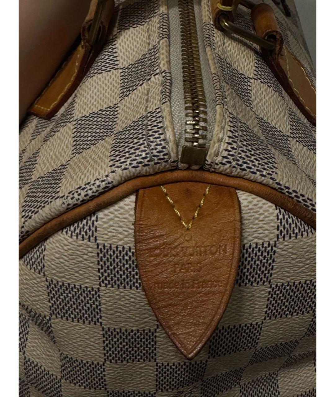 LOUIS VUITTON Бежевая сумка с короткими ручками, фото 4