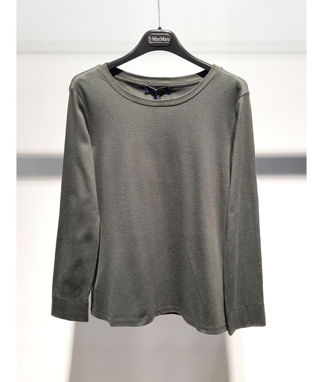 'S MAX MARA Серый джемпер / свитер, фото 3