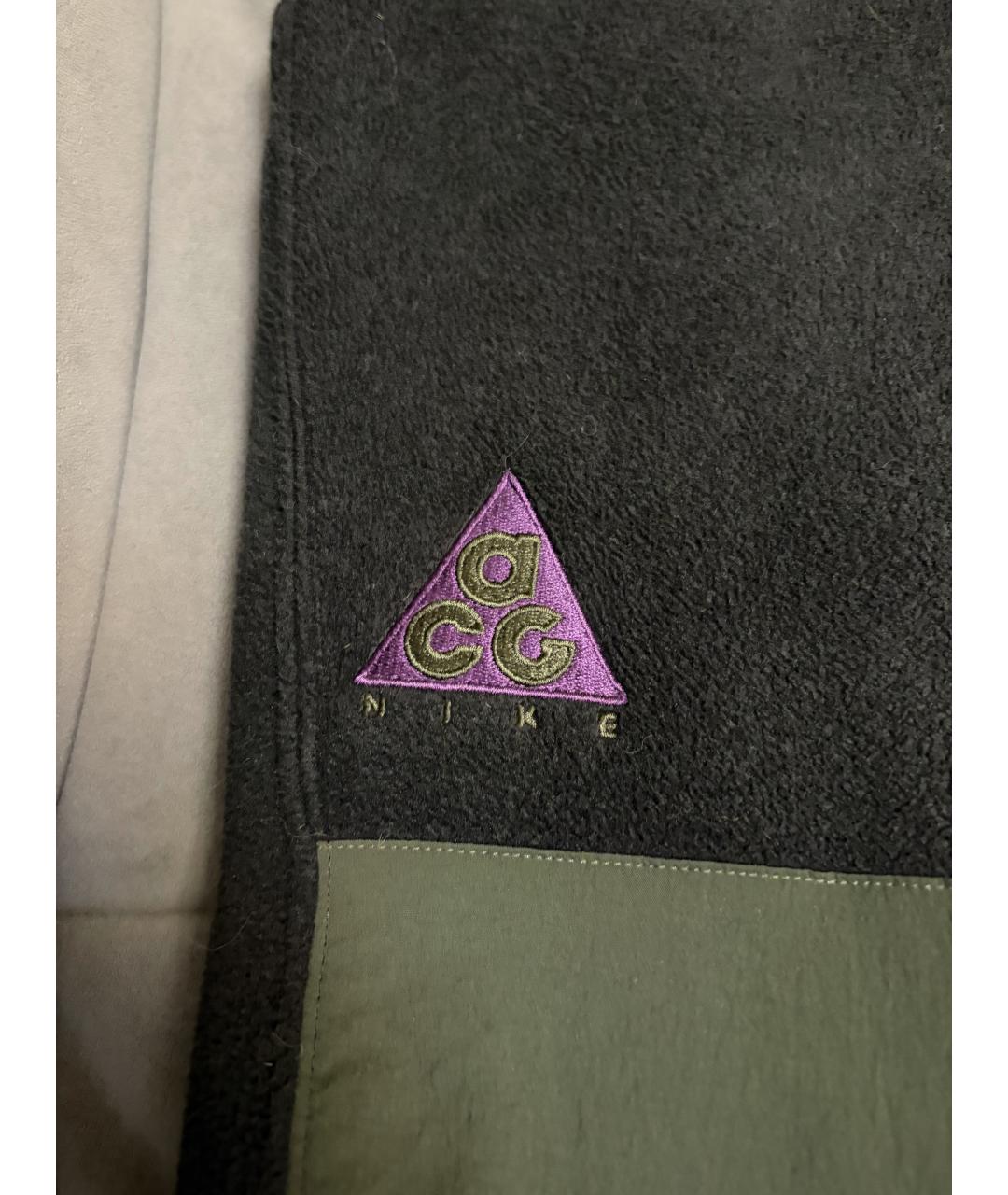 NIKE ACG Черные полиэстеровые повседневные брюки, фото 7