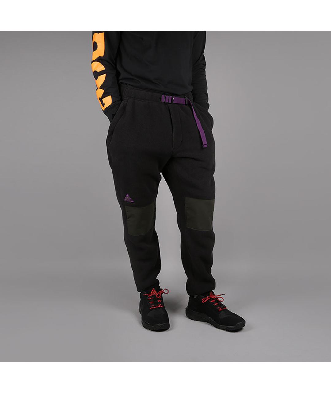 NIKE ACG Черные полиэстеровые повседневные брюки, фото 2
