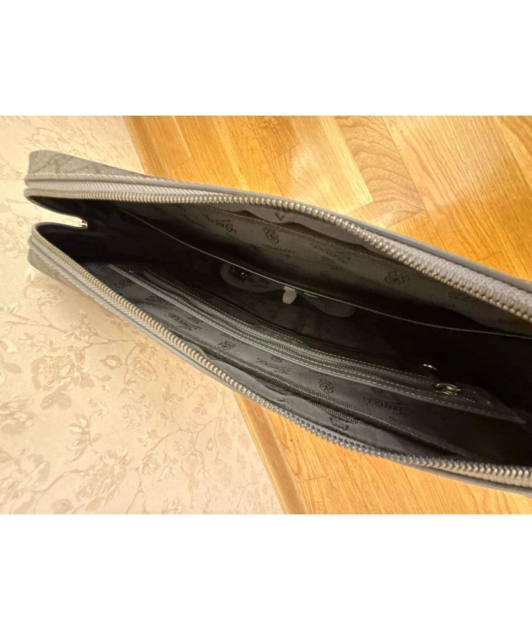 GUCCI Антрацитовый портфель, фото 4