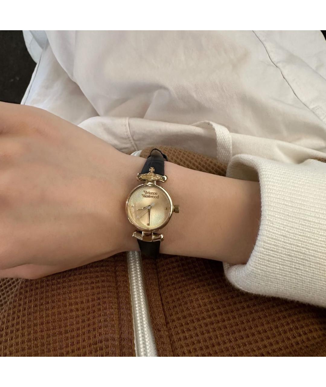 VIVIENNE WESTWOOD Золотые часы, фото 2