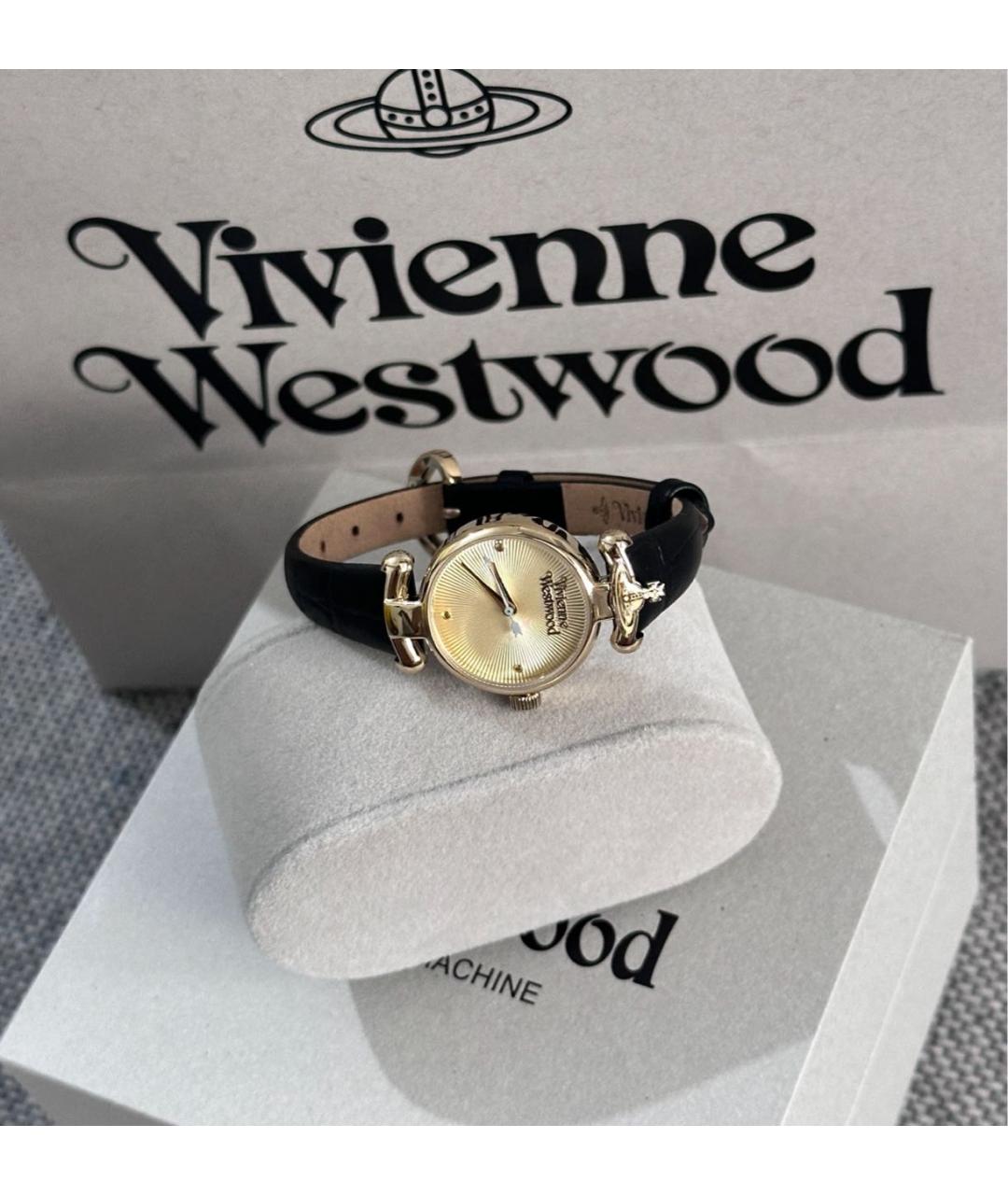 VIVIENNE WESTWOOD Золотые часы, фото 3