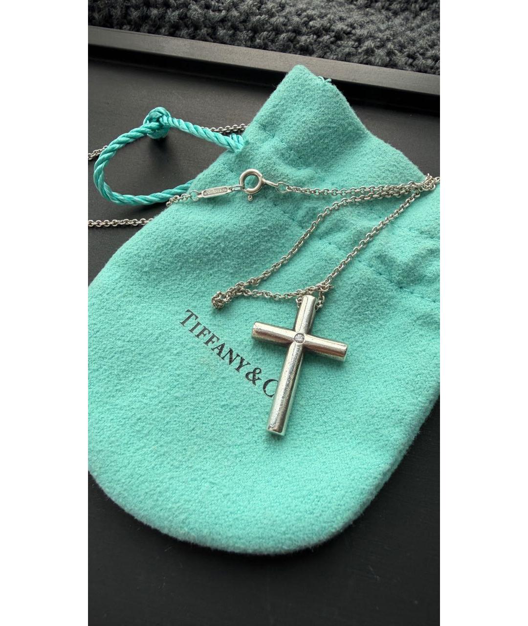 TIFFANY&CO Серебряное серебряное колье, фото 4