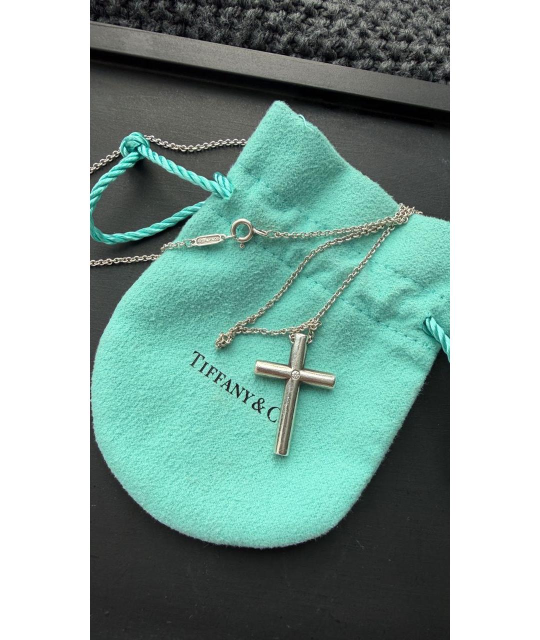 TIFFANY&CO Серебряное серебряное колье, фото 2