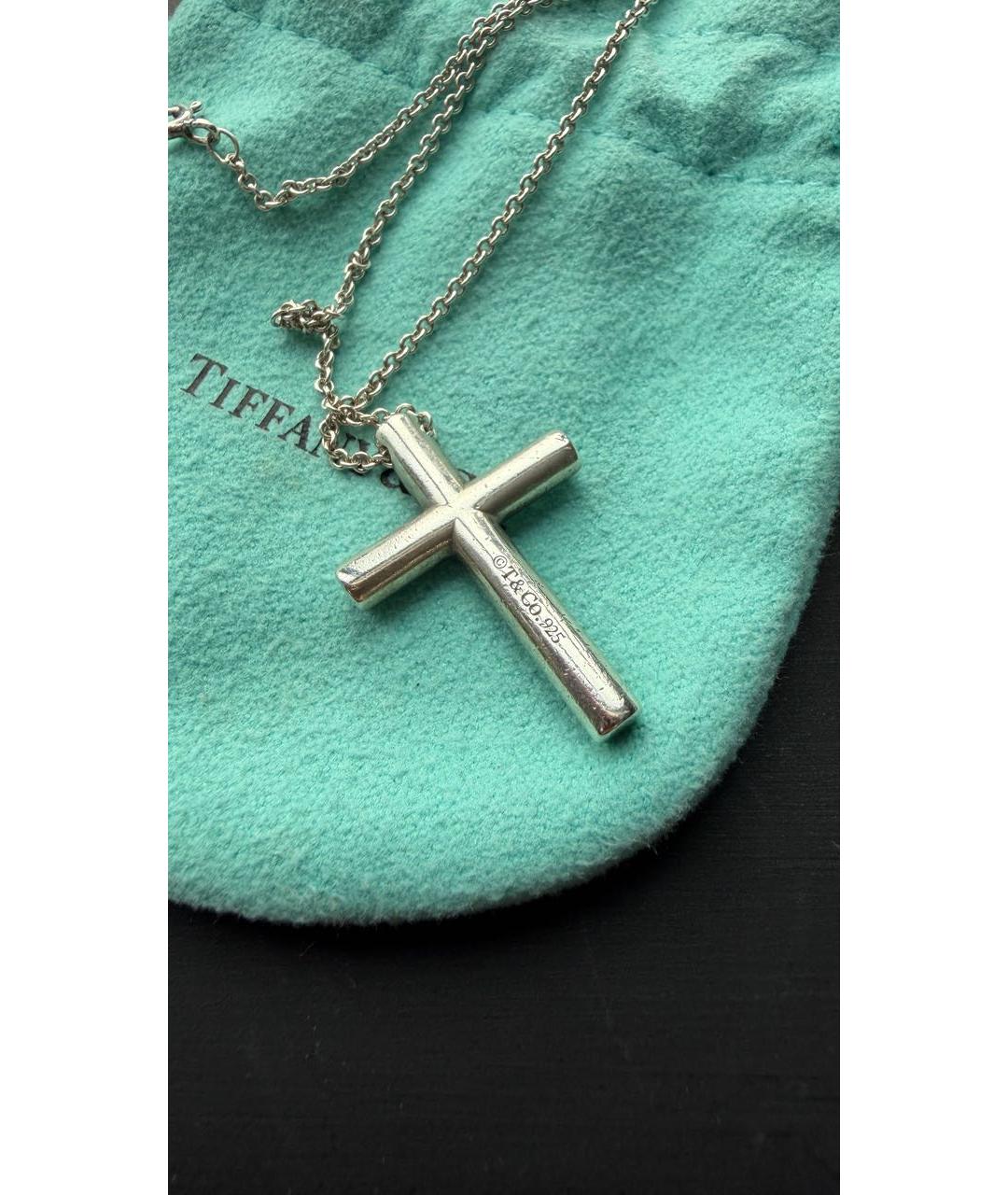 TIFFANY&CO Серебряное серебряное колье, фото 3