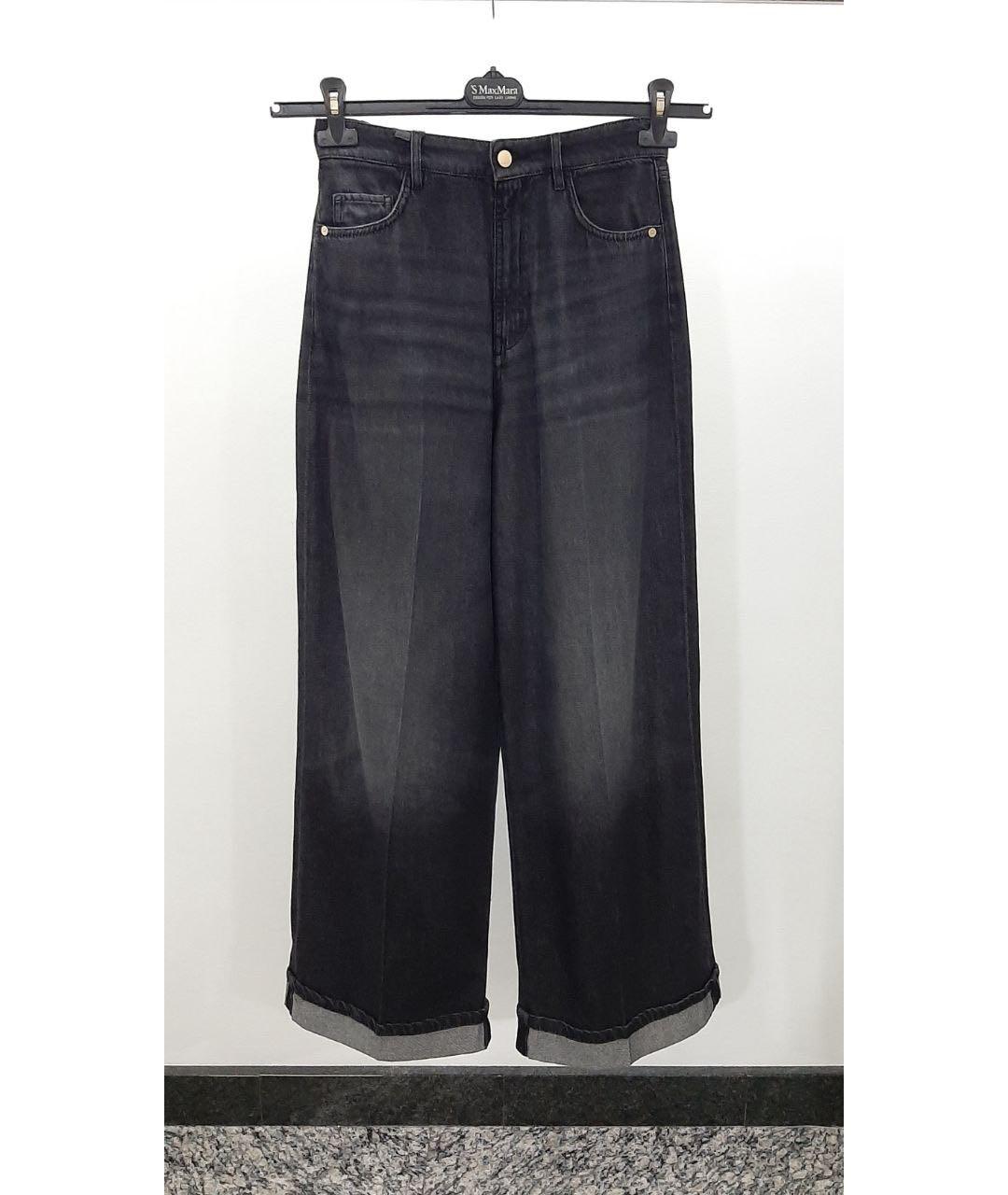 'S MAX MARA Хлопковые джинсы клеш, фото 3