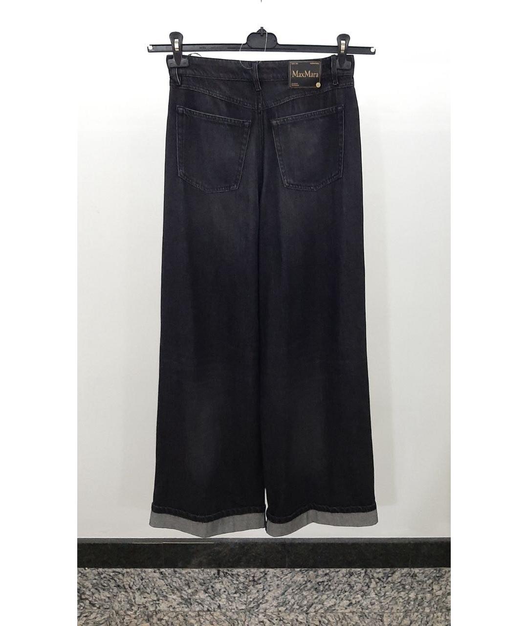 'S MAX MARA Хлопковые джинсы клеш, фото 2