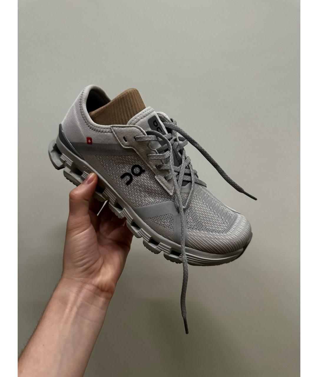 ON Серые текстильные кроссовки, фото 5