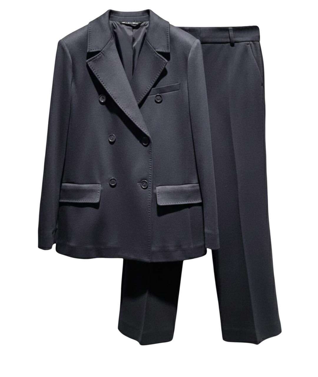'S MAX MARA Черный костюм с брюками, фото 1
