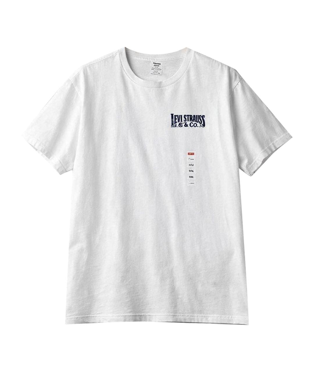 LEVI'S Белая хлопковая футболка, фото 1