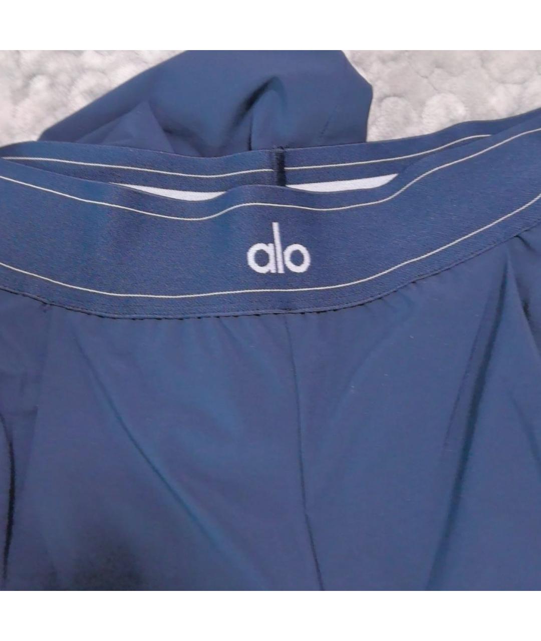 ALO YOGA Темно-синие спортивные брюки и шорты, фото 7