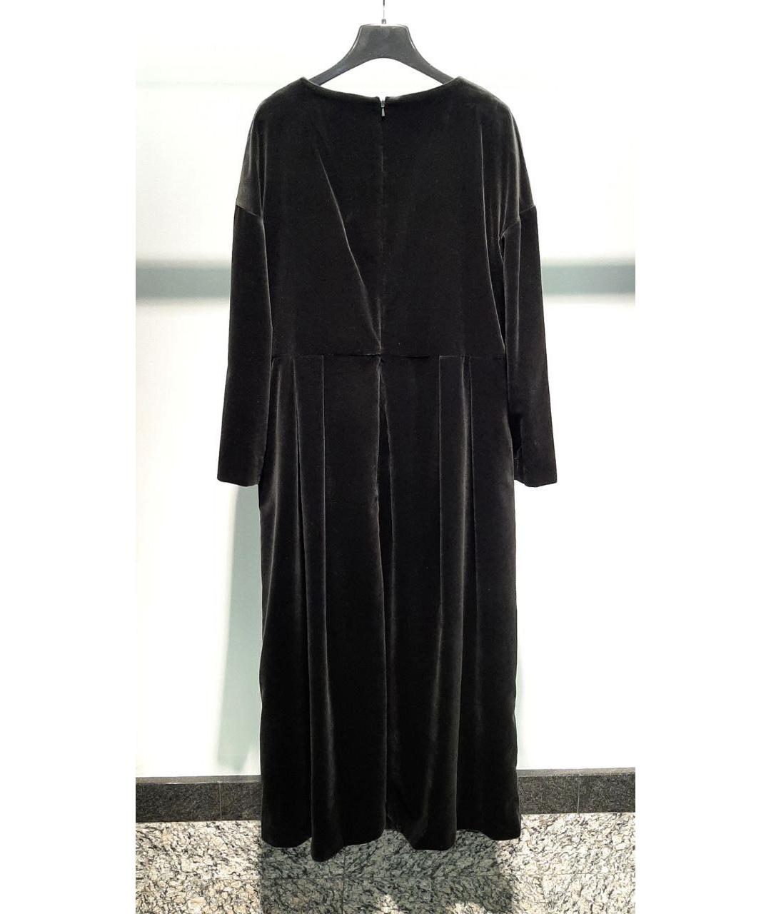 'S MAX MARA Черное повседневное платье, фото 2