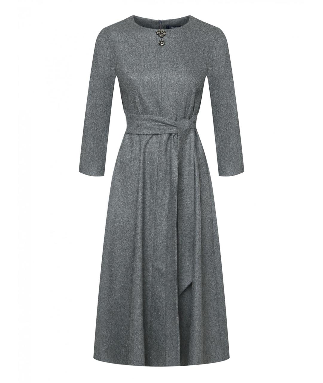 'S MAX MARA Серое повседневное платье, фото 1