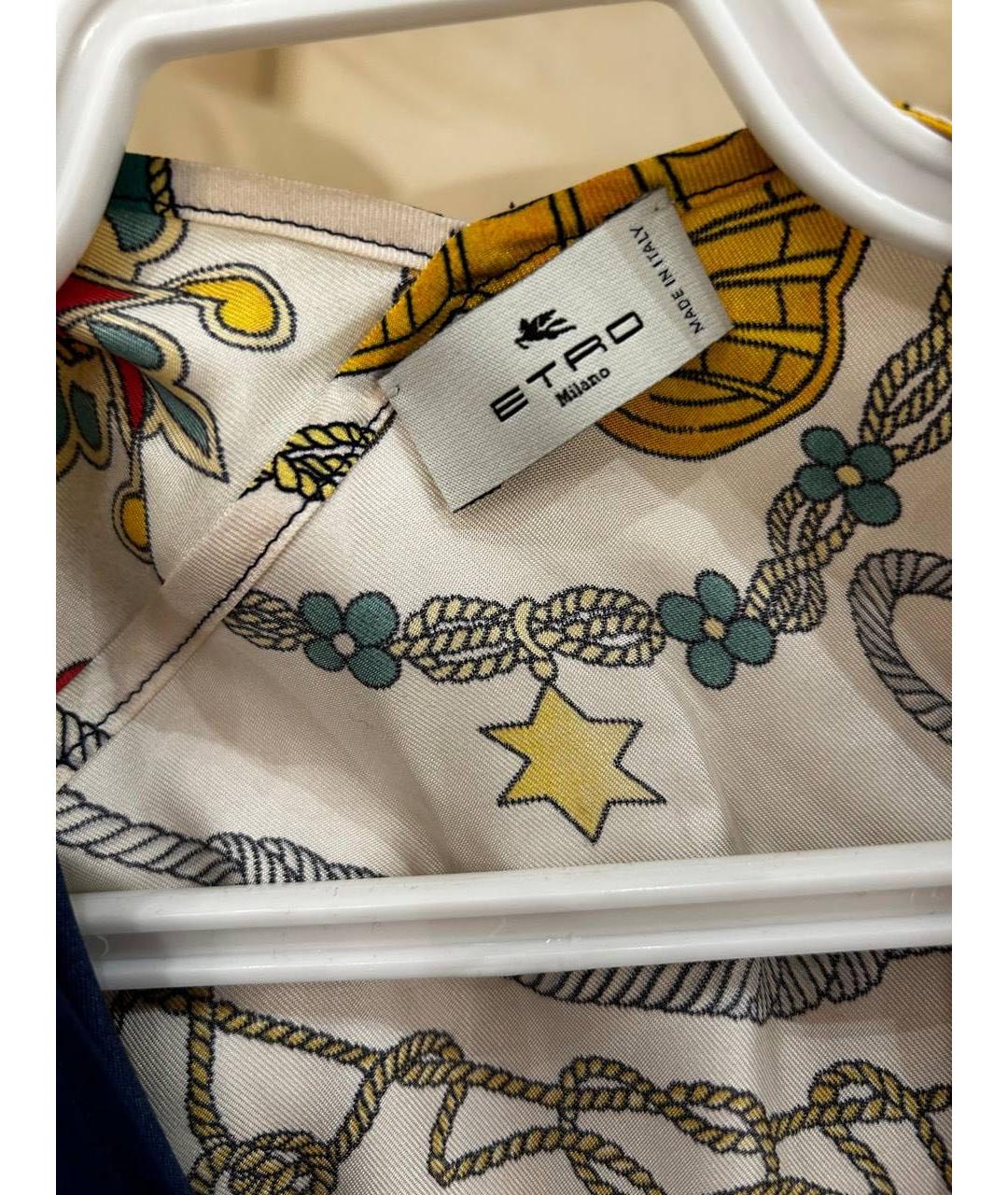 ETRO Мульти шелковая блузы, фото 2