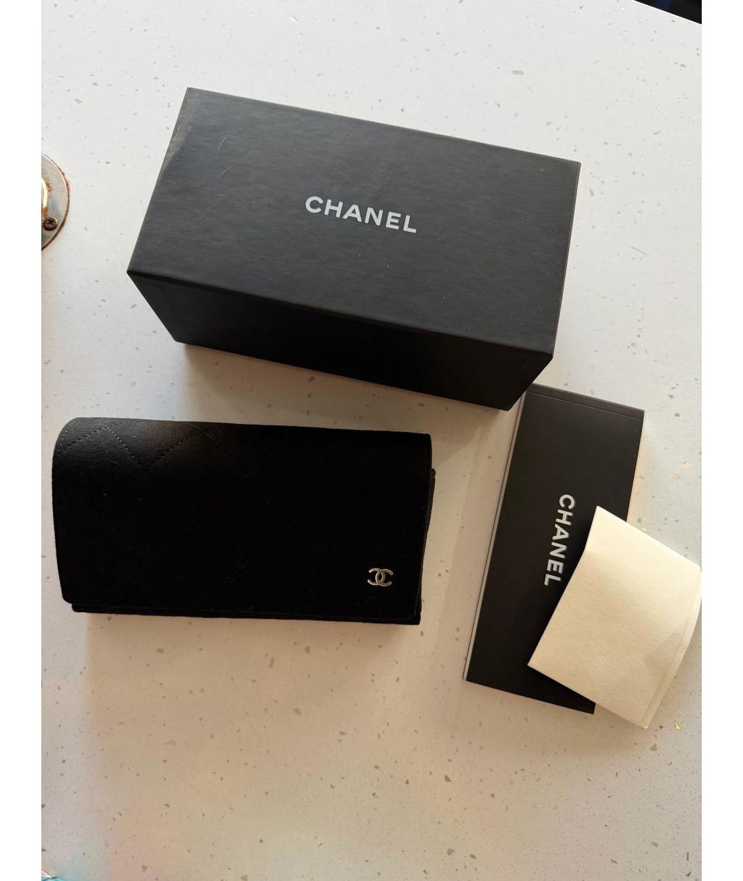 CHANEL Черные пластиковые солнцезащитные очки, фото 4