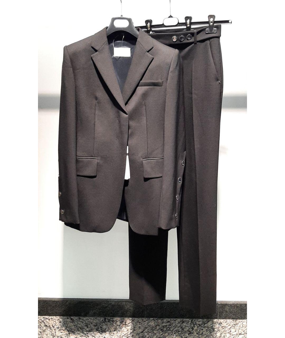 SPORTMAX Черный костюм с брюками, фото 3