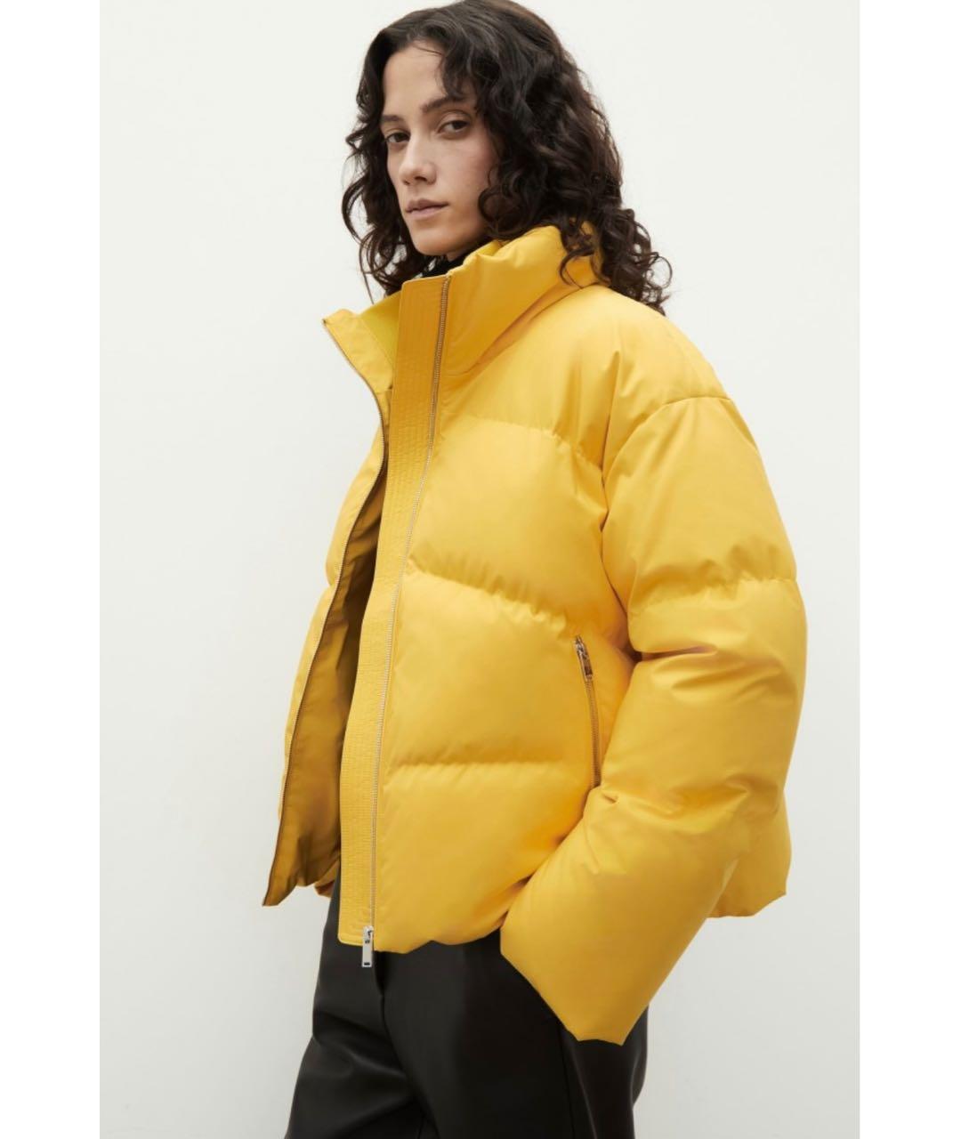 12 STOREEZ Желтый пуховик, фото 2