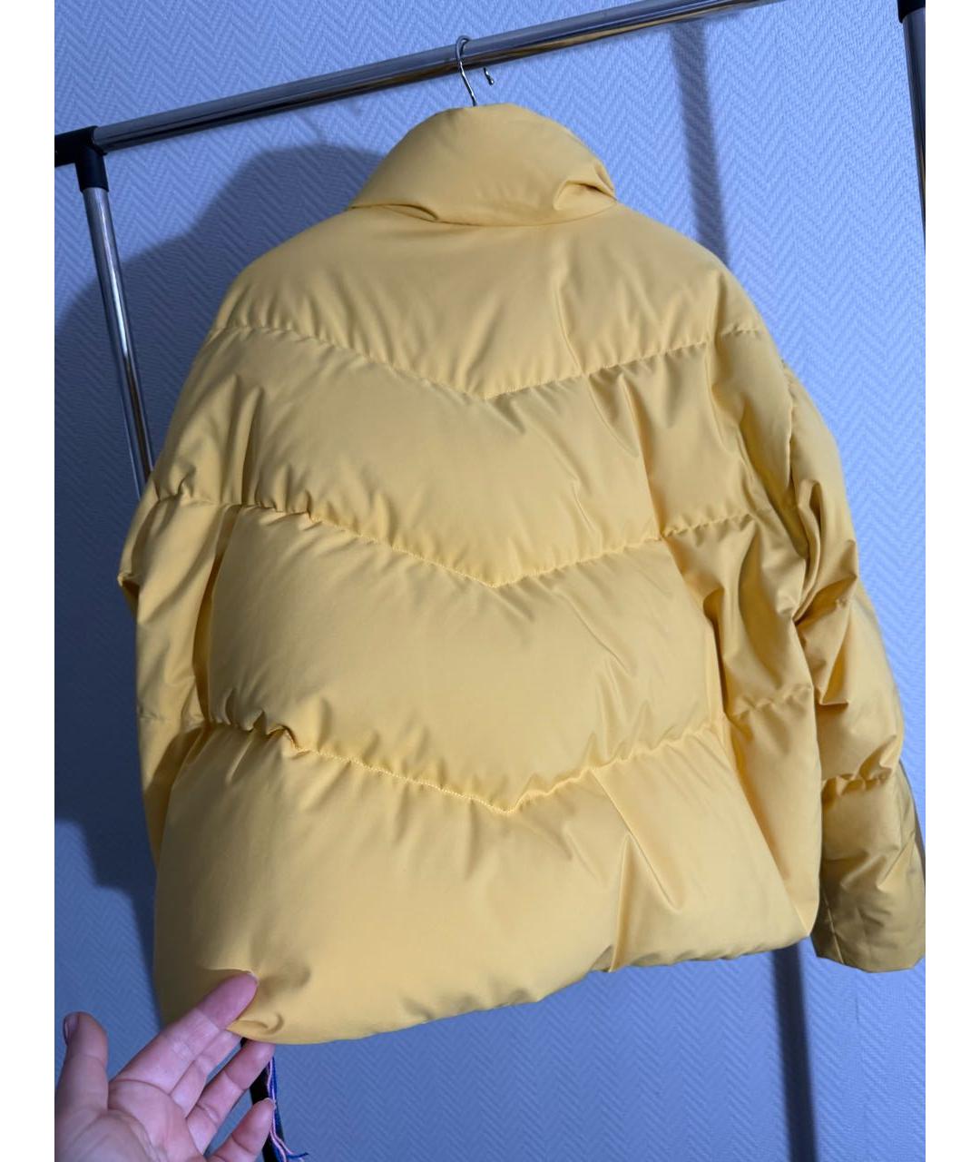 12 STOREEZ Желтый пуховик, фото 4