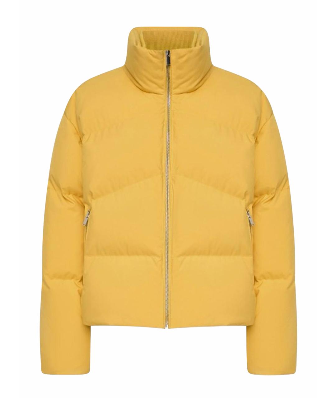 12 STOREEZ Желтый пуховик, фото 1