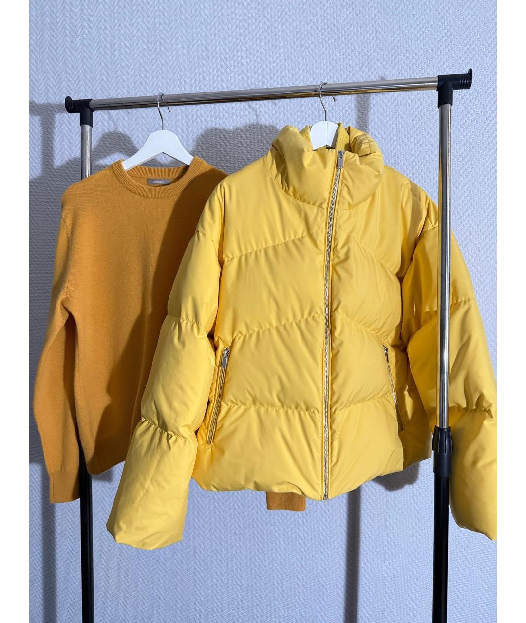 12 STOREEZ Желтый пуховик, фото 3