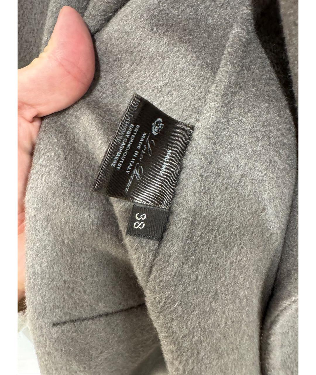 LORO PIANA Бежевое кашемировое пальто, фото 4