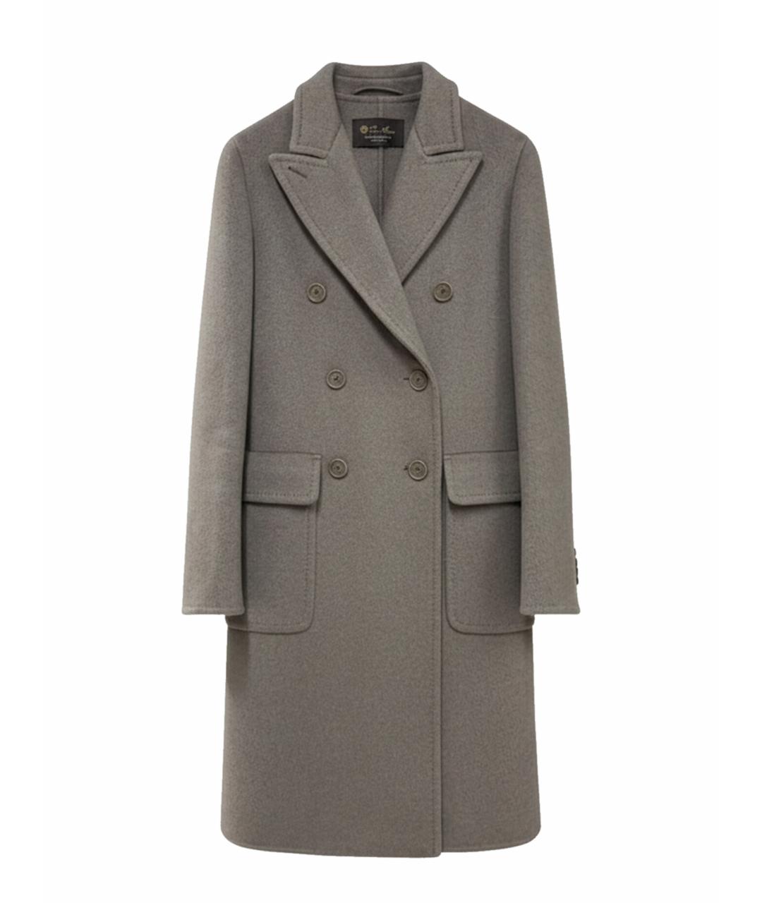 LORO PIANA Бежевое кашемировое пальто, фото 1