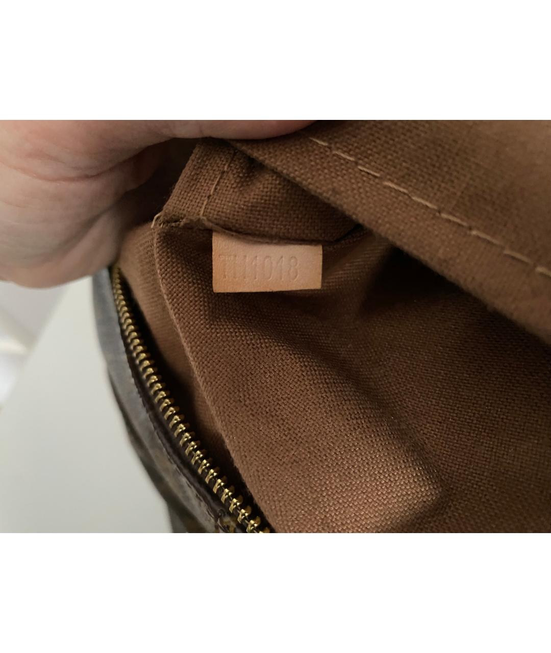 LOUIS VUITTON Коричневая сумка тоут, фото 7