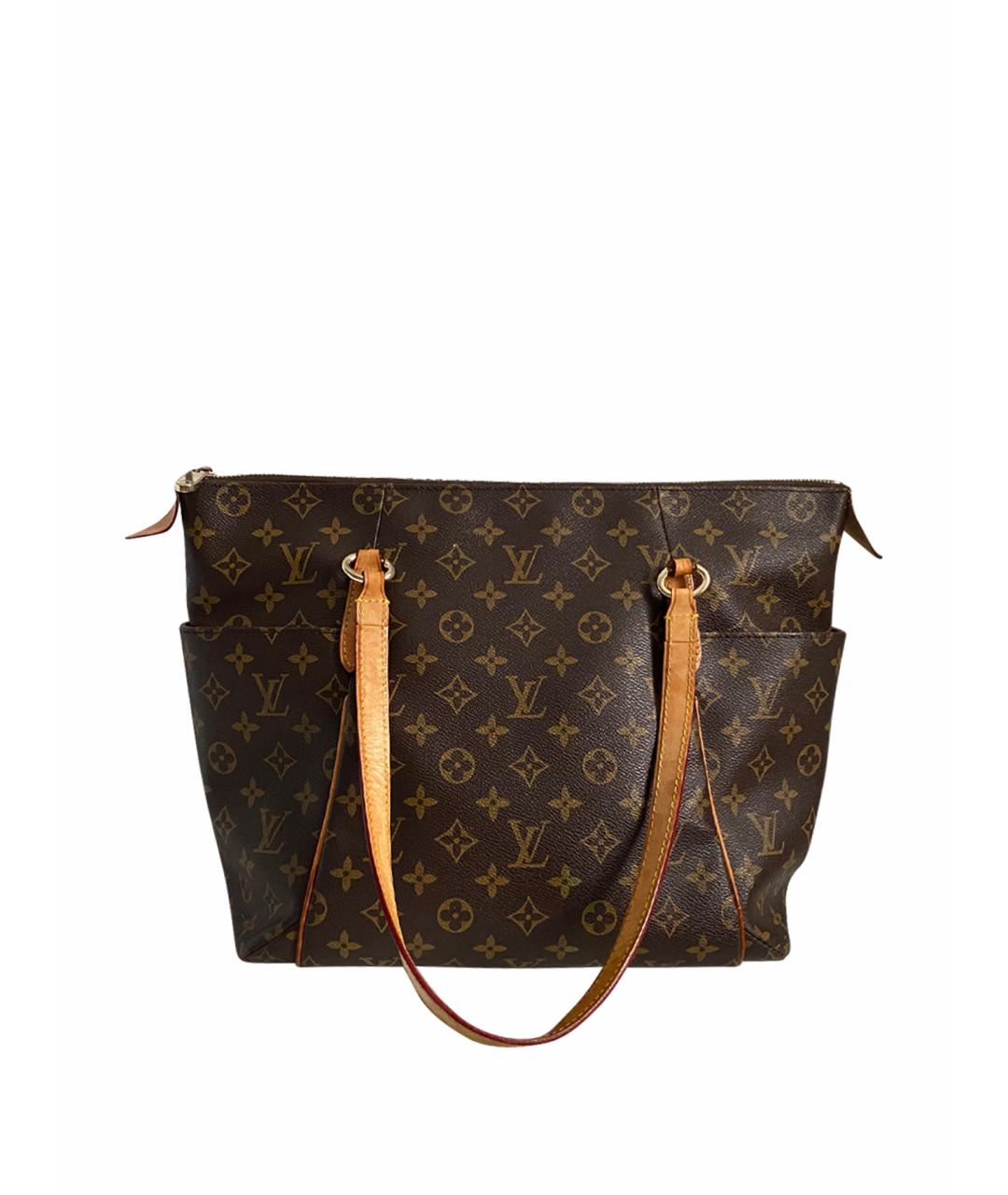 LOUIS VUITTON Коричневая сумка тоут, фото 1