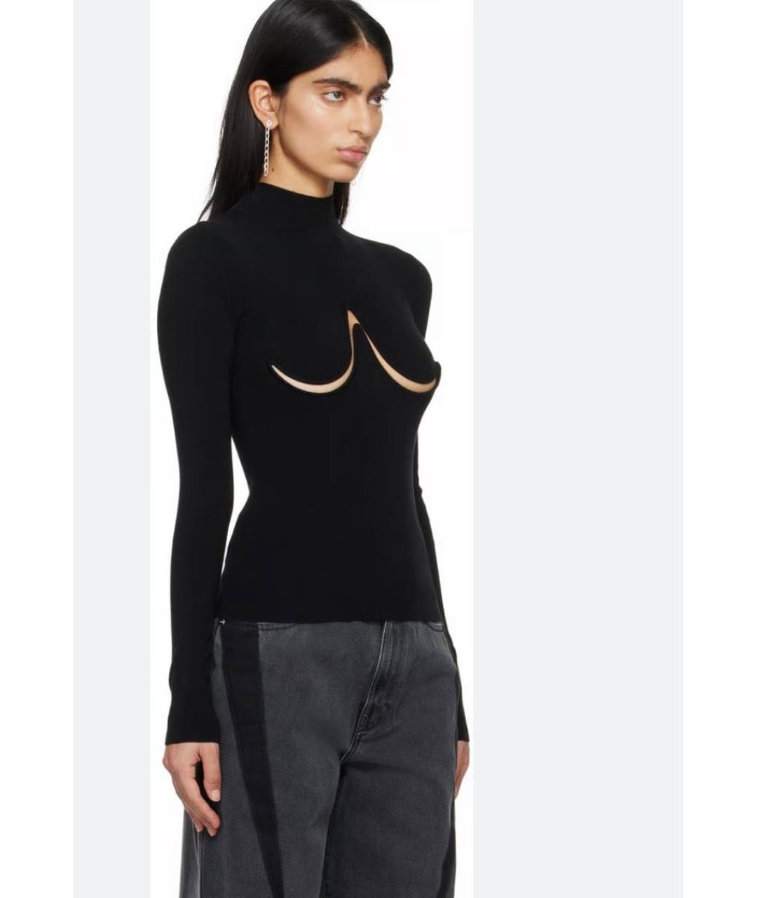 DION LEE Черный костюм с юбками, фото 5