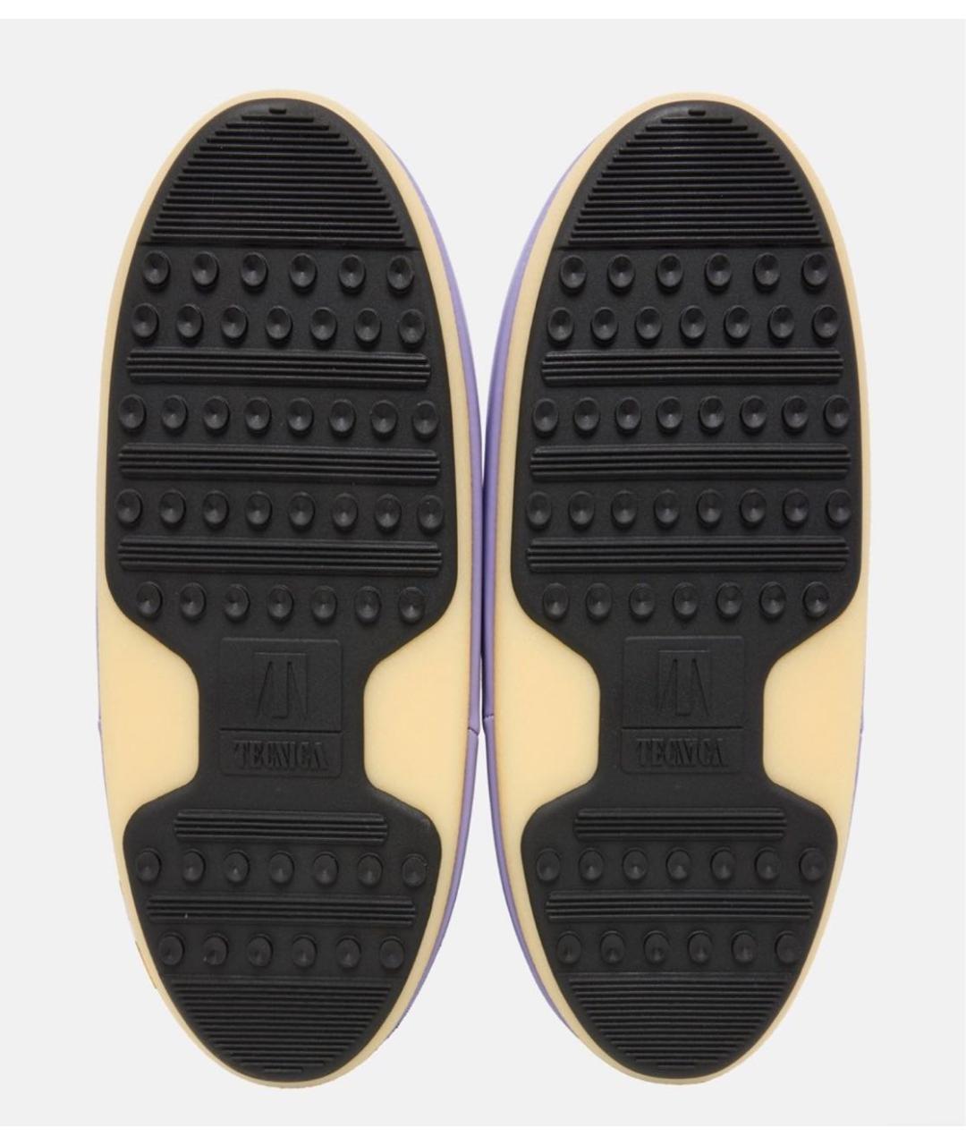 MOON BOOT Фиолетовые текстильные ботинки, фото 4