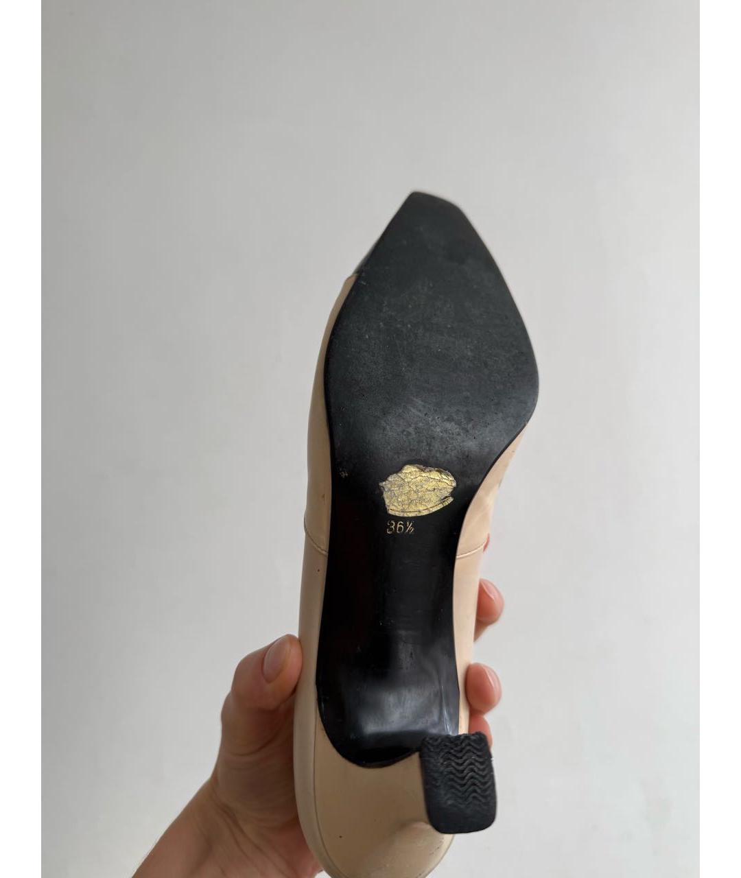 SAINT LAURENT Мульти кожаные туфли, фото 6