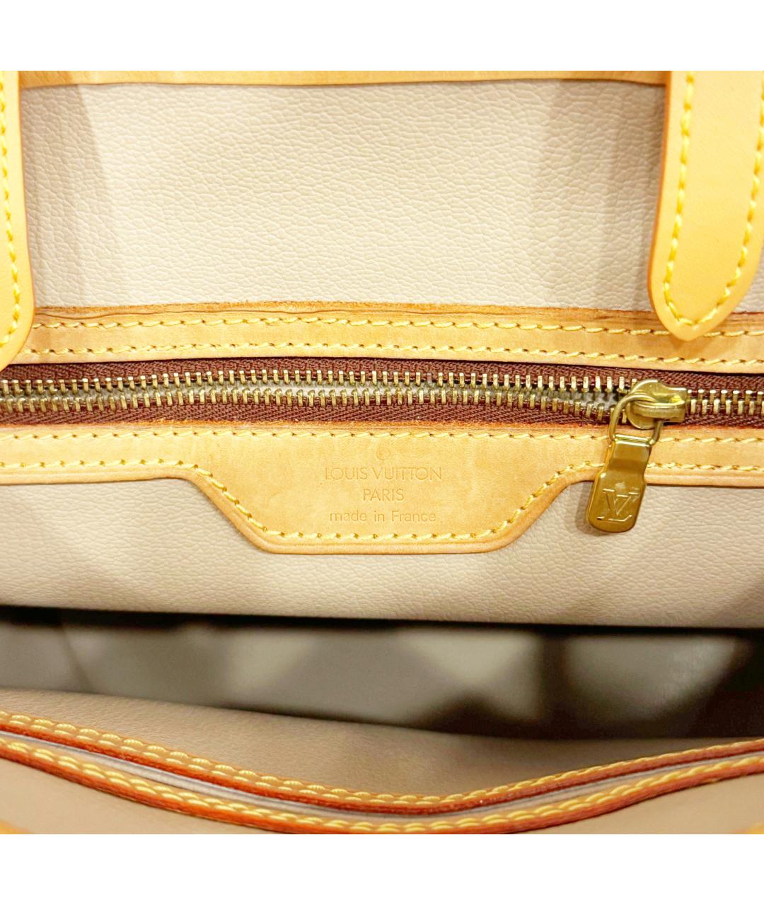 LOUIS VUITTON Коричневый кожаный рюкзак, фото 8