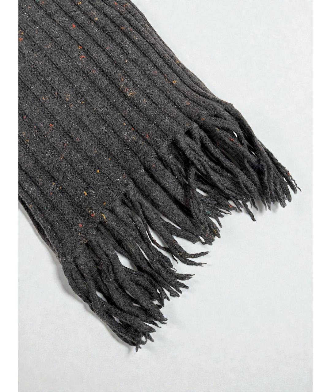 MAX&CO Серый шерстяной шарф, фото 3