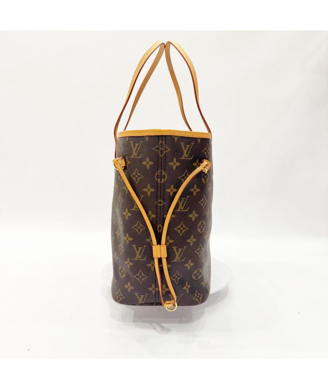 LOUIS VUITTON Коричневая сумка тоут, фото 3